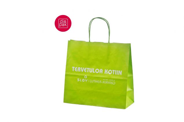 vaaleanvihre� paperikassi 