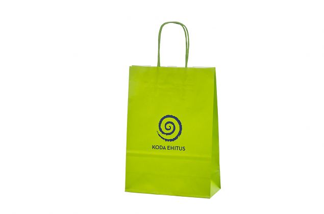 Tyylik�s vaaleanvihre� paperikassi vahvalla laadulla. Ilmainen kuljetus Suomeen. Saatavana yksil�l