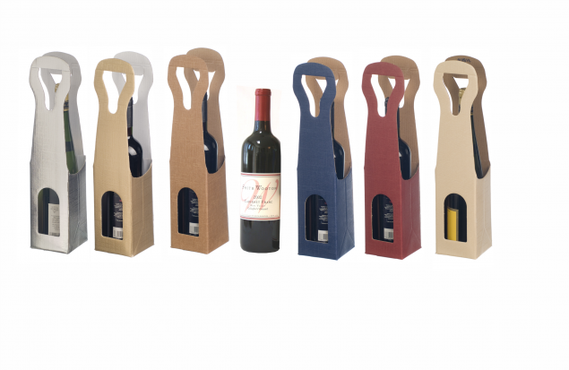 Boxes for One Bottle (with window)