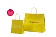 gul papirpose med logo | Referanser-gule papirposer billig gul papirpose med logo 