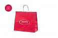 billig rd papirpose med trykk | Referanser-rde papirposer billige rde papirposer med logo 