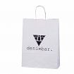 Galleri-White Paper Bags with Rope Handles