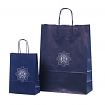 Galleri-Blue Paper Bags with Rope Handles