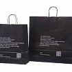 Galleri-Black Paper Bags with Rope Handles