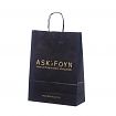 Galleri-Black Paper Bags with Rope Handles
