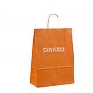 orange paper bag Galleri-Orange Paper Bags with Rope Handles