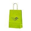 Galleri-Orange Paper Bags with Rope Handles