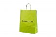light green paper bags with personal print | Galleri-Orange Paper Bags with Rope Handles light gre