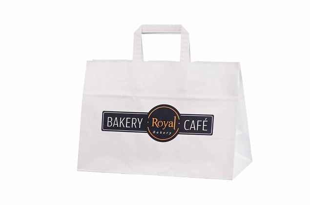 white kraft paper bags 