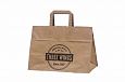 brown paper bags | Galleri-Brown Paper Bags with Flat Handles eco friendly brown kraft paper bags 