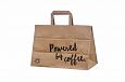 durable brown paper bag | Galleri-Brown Paper Bags with Flat Handles eco friendly brown kraft pape