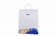 durable laminated paper bag with personal logo print | Galleri- Laminated Paper Bags exclusive, du