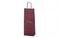 durable paper bags for 1 bottle with personal logo | Galleri-Paper Bags for 1 bottle durable paper