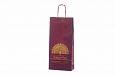 Galleri-Paper Bags for 1 bottle durable kraft paper bags for 1 bottle with personal print 