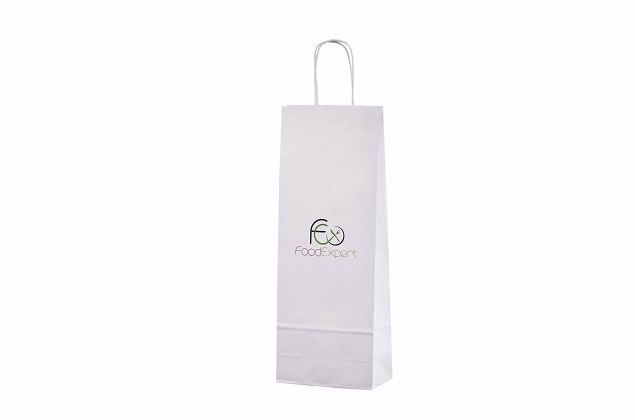 paper bags for 1 bottle for promotional use 