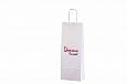 durable kraft paper bags for 1 bottle with personal print | Galleri-Paper Bags for 1 bottle paper 