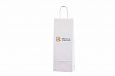kraft paper bags for 1 bottle with personal print | Galleri-Paper Bags for 1 bottle paper bags for