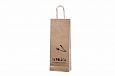 Galleri-Paper Bags for 1 bottle kraft paper bags for 1 bottle with personal print and for promotio