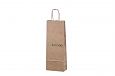 paper bag for 1 bottle with print and for promotional use | Galleri-Paper Bags for 1 bottle kraft 