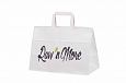 take-away paper bag with print | Galleri-Take-Away Paper Bags durable take-away paper bag with log