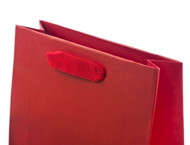 Red premium paper bags